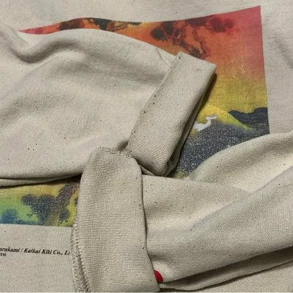 Gildan Kayne West X Takashi Murakami X KidCudi KIDS SEE GHOSTS Hoodie Merch2018 - Picture 11 of 16